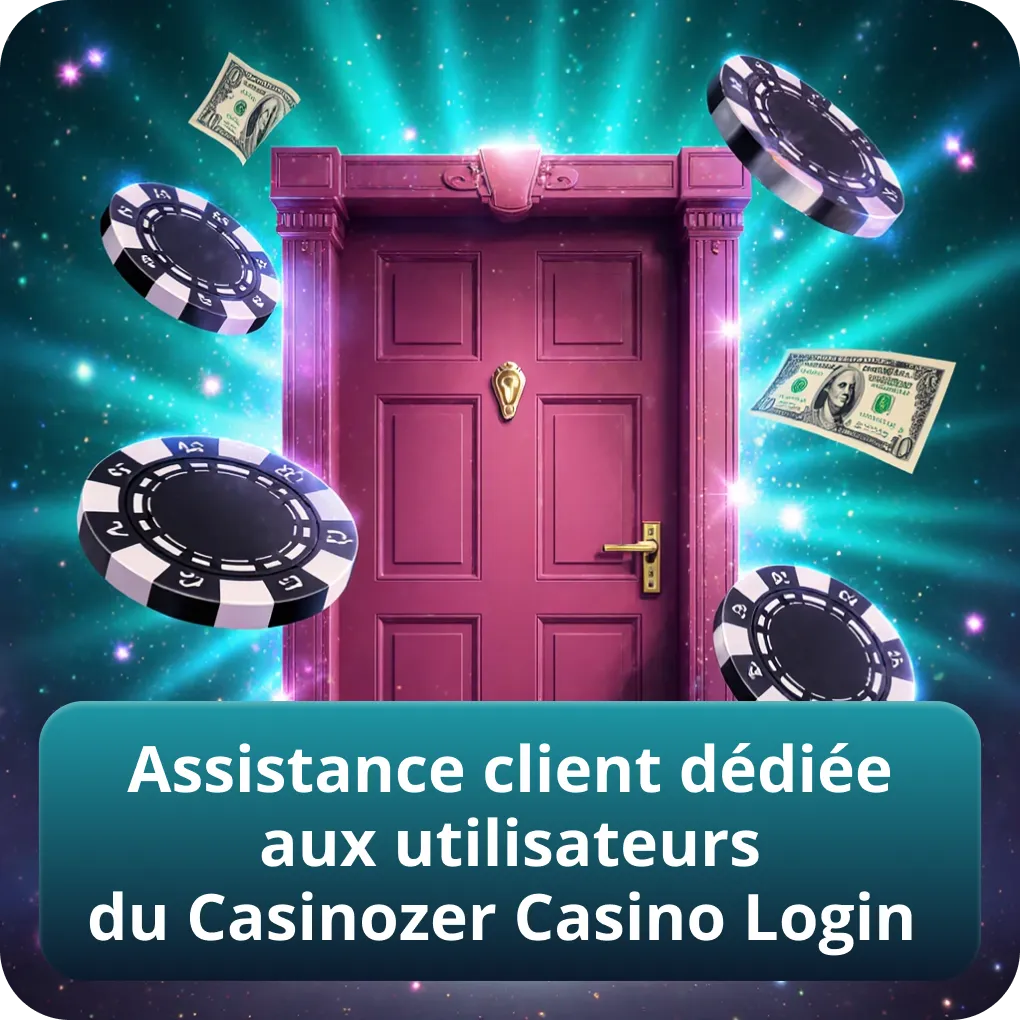 Assistance client dédiée aux utilisateurs du Casinozer Casino Login