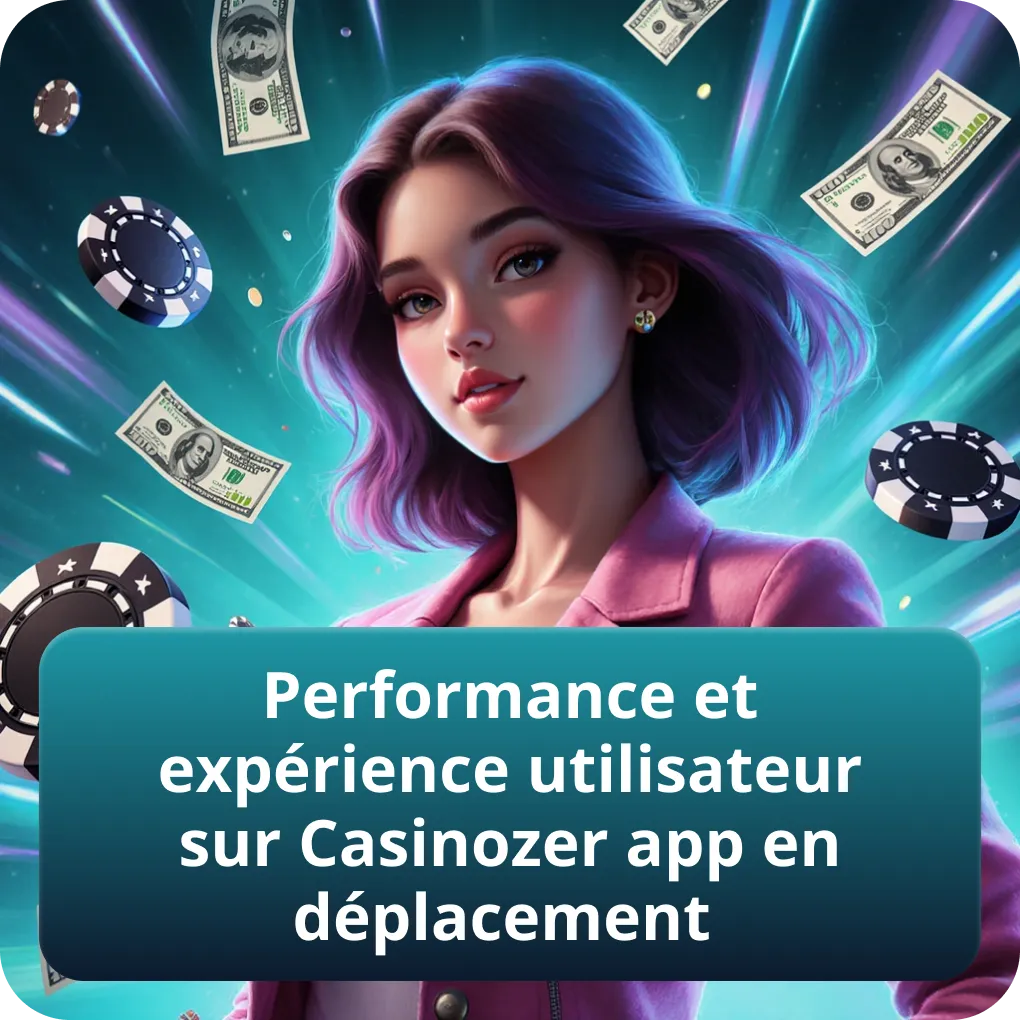 Performance et expérience utilisateur sur Casinozer app en déplacement